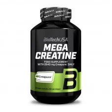 BioTech Mega Creatine Creapure (120 mega caps)