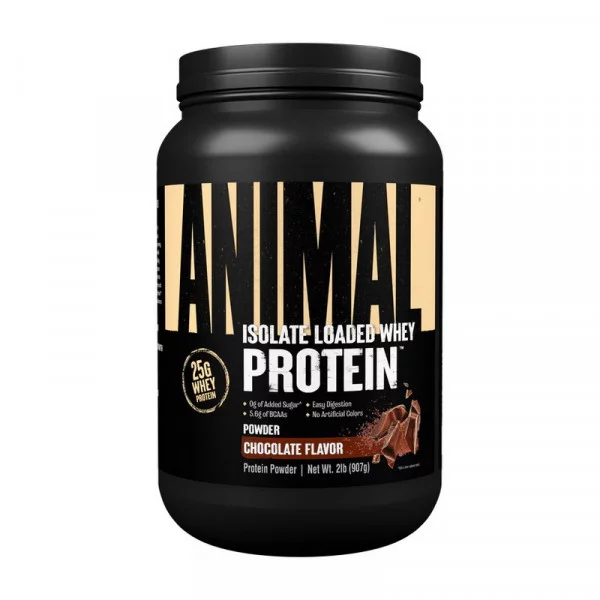 Universal Animal Isolate Loaded Whey Protein (907 g, strawberry)