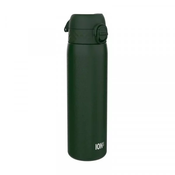 PowerPlay ION8 Stainless Steel Waterbottle (600 ml, dark green)