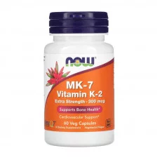 NOW MK-7 Vitamin K-2 300 mcg (60 veg caps)