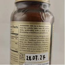 Solgar Calcium "600" from oyster shell with vit D3 (120 tabs) Відсутній термін придатності (120 tabs)